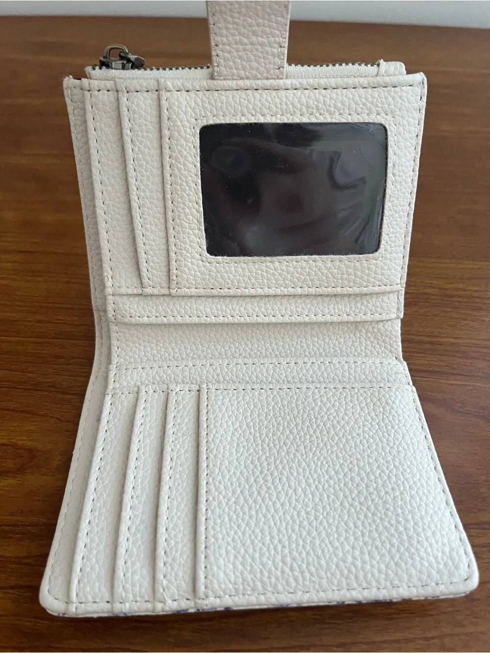 Kelvoris Blue Hummingbird Bi Fold Waller Coin Pouch Snap Faux Leather Bird RFID